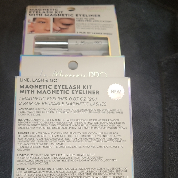 Magnetic Eyelash Kit with Eyeliner - Black - Picture 2 of 3